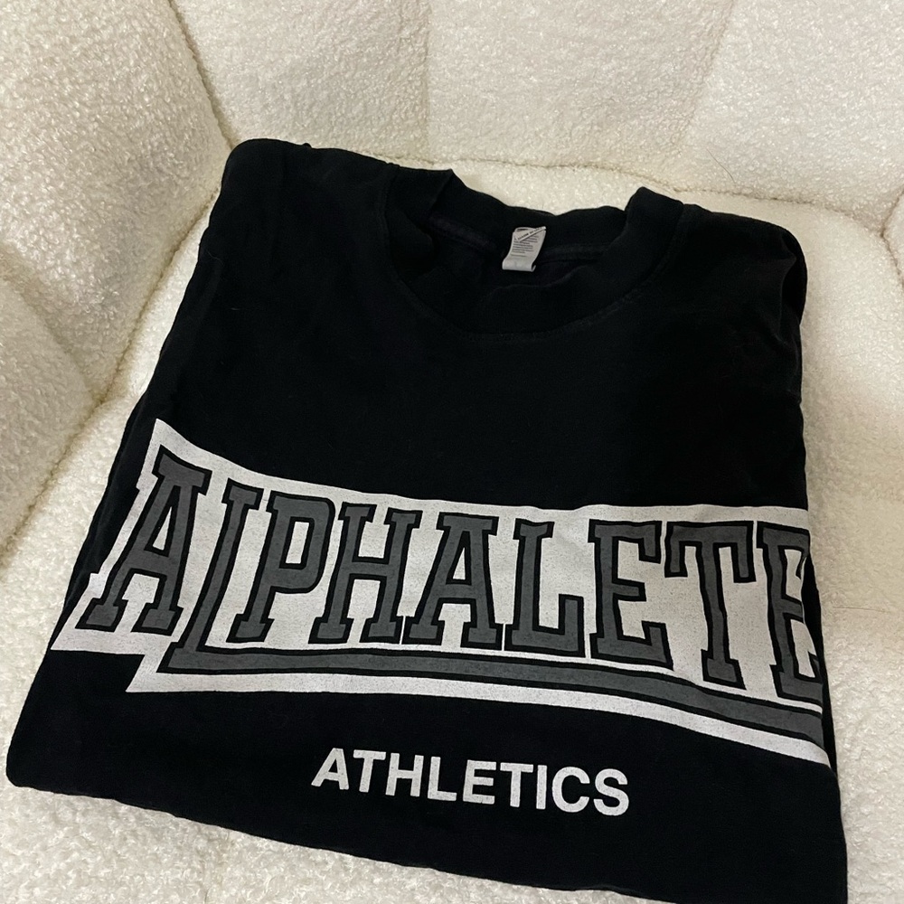 Alphalete Black Long Sleeve Tee
